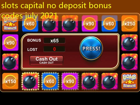 slots capital no deposit bonus codes july 2021